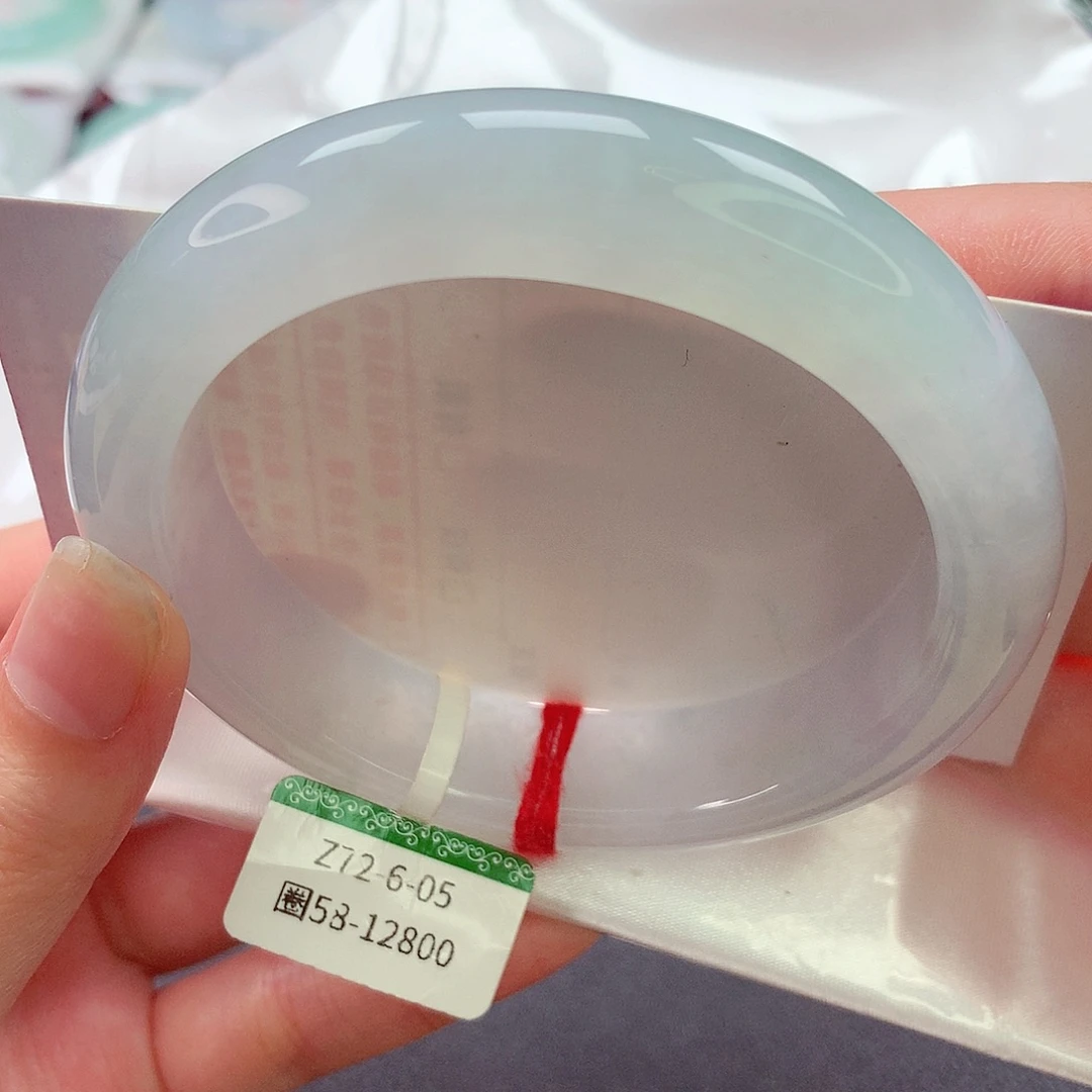 翡翠未镶嵌手镯缅甸天然a货翡翠手镯