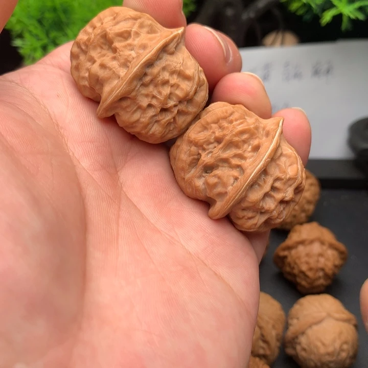 吊坠文玩核桃36尺门头沟元宝