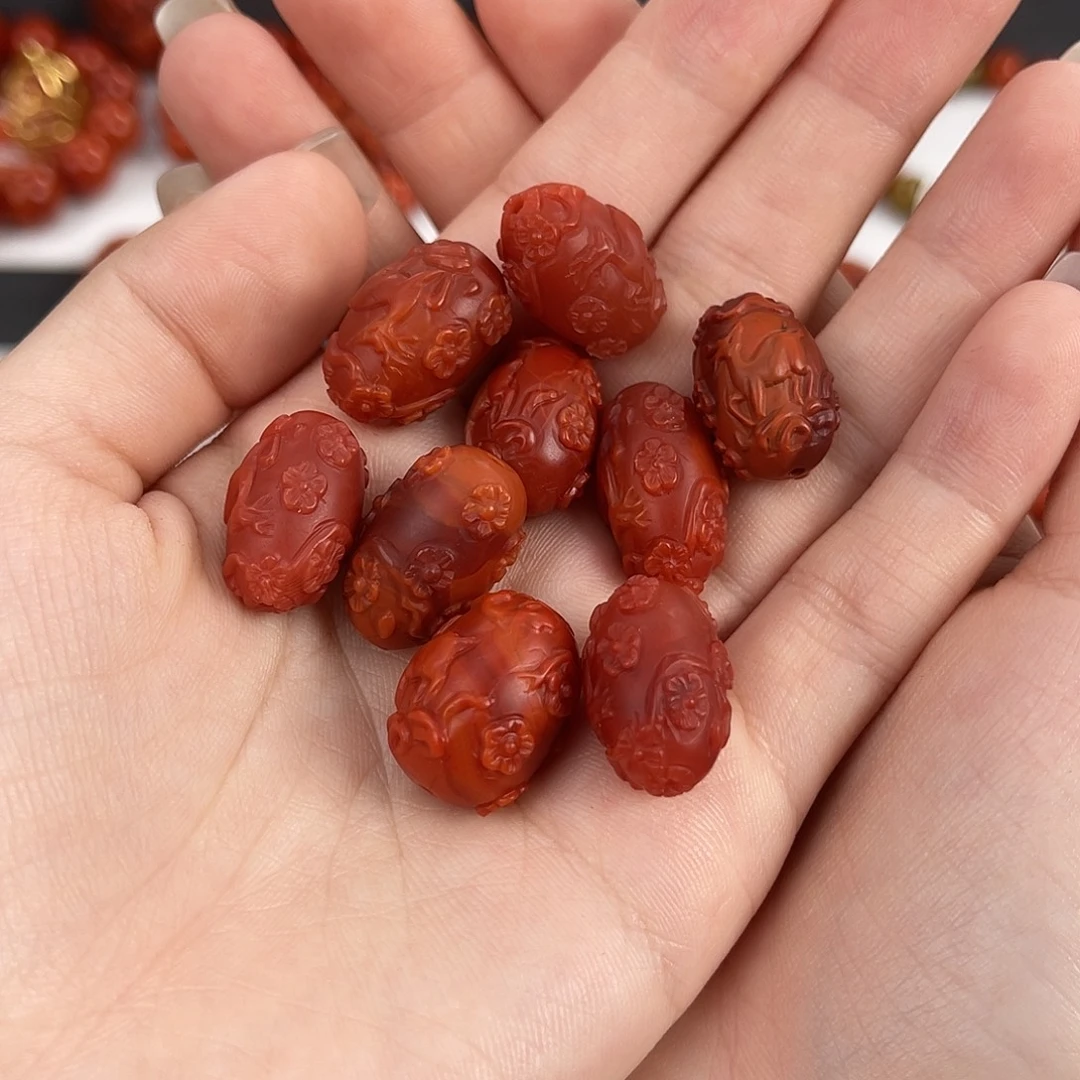 南红玛瑙未镶嵌瓦西一鹿有你（多样性发其一）