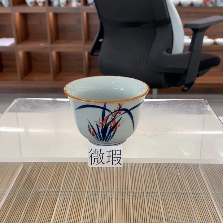 釉下老陶泥手工绘制