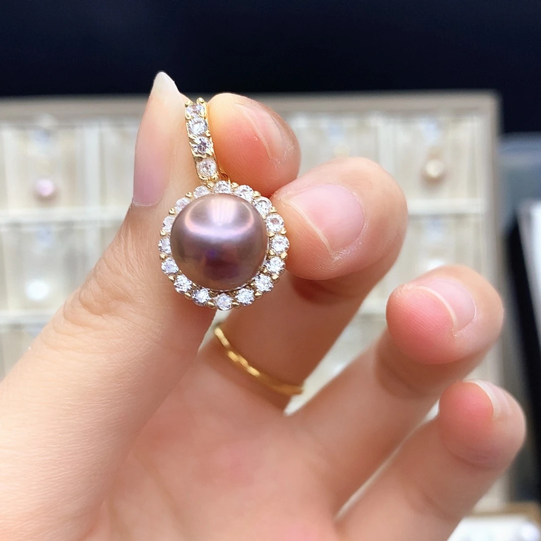 淡水珍珠合金颈饰