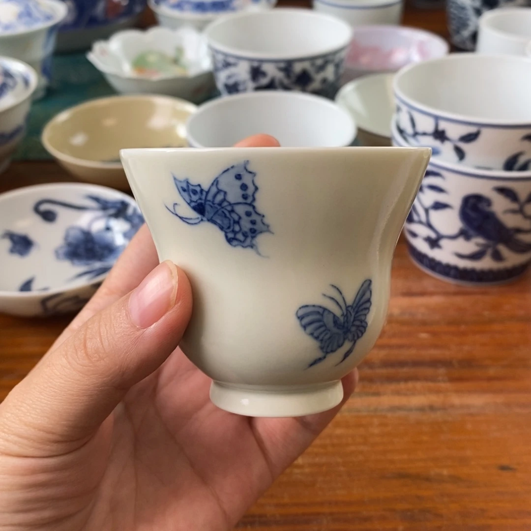 瓷片景德镇手绘陶瓷青花
