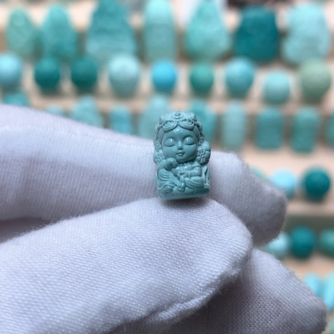 绿松石珠宝奇石未镶嵌