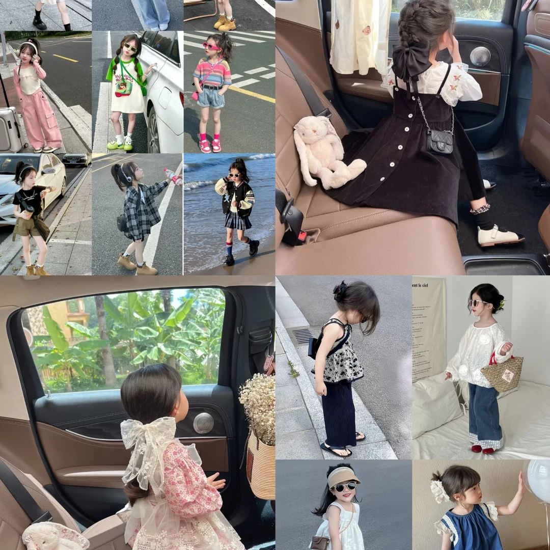 【2S】 孤品春夏新款洋气女童长袖时尚小童女宝