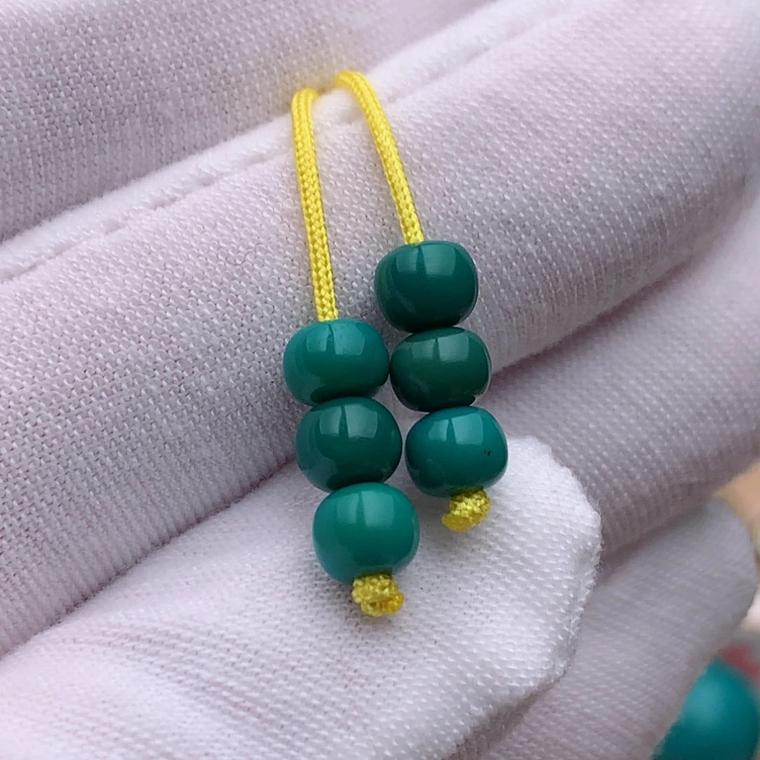 未镶嵌绿松石珠宝奇石5.3mm