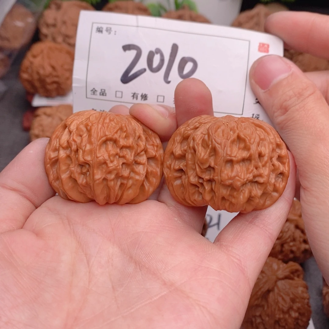吊坠文玩核桃42全品正磨2010