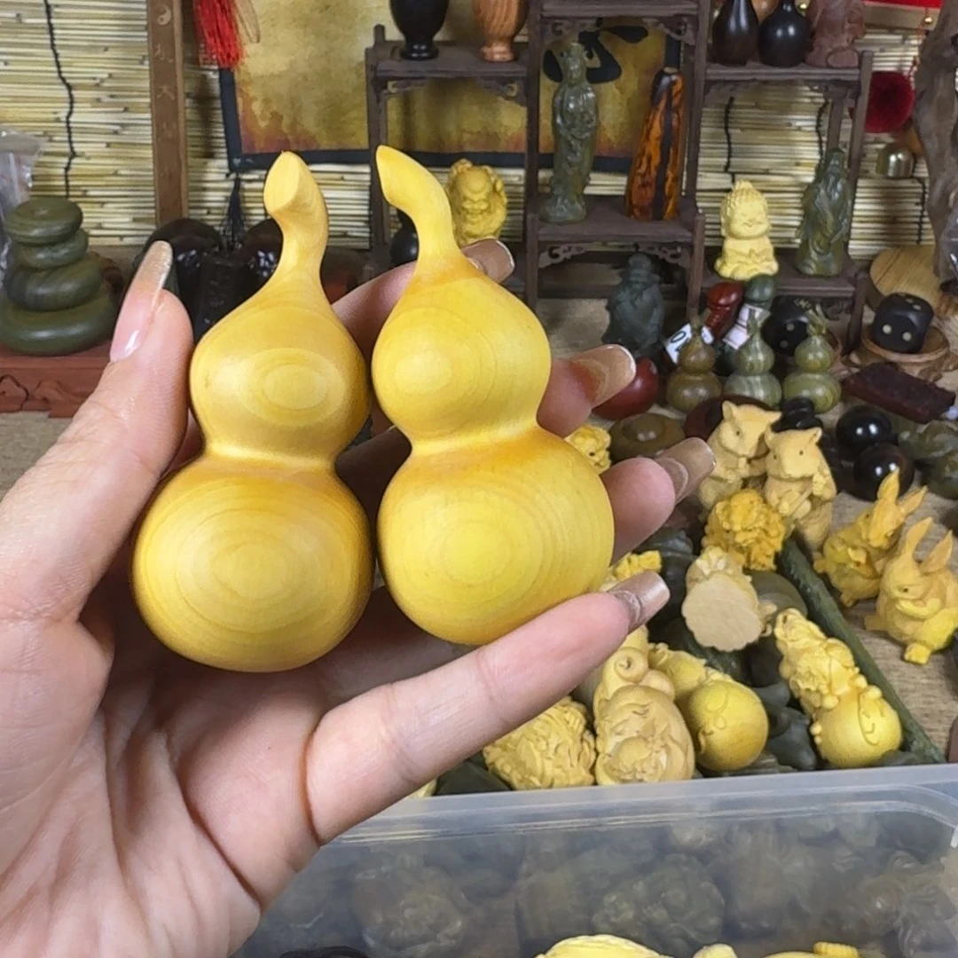香榧木*️****小叶黄杨葫芦一对