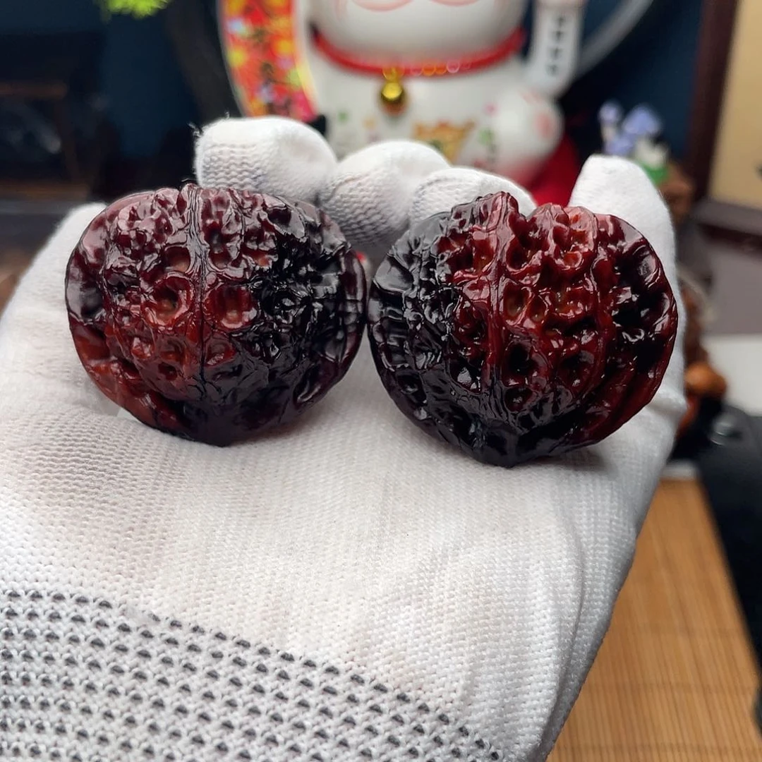吊坠文玩核桃彩宫灯
