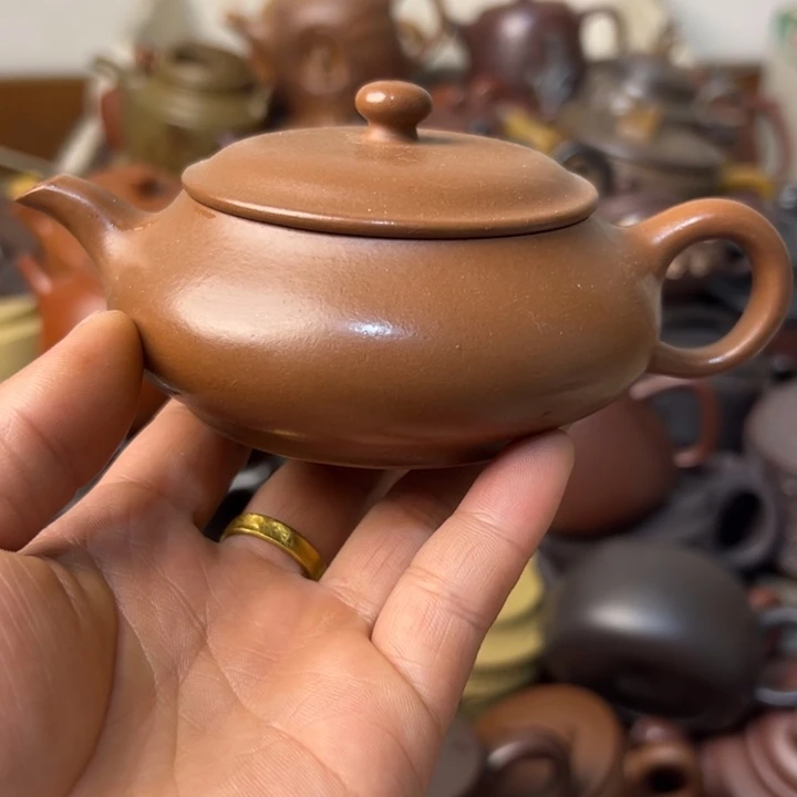 紫砂茶壶紫砂壶壶口磕碰