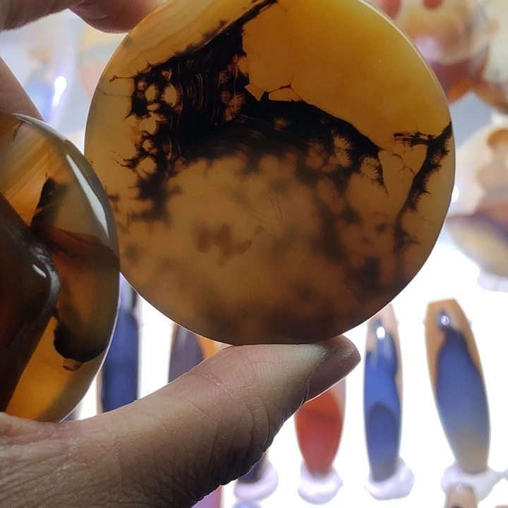 查罗石未镶嵌珠宝半成品107