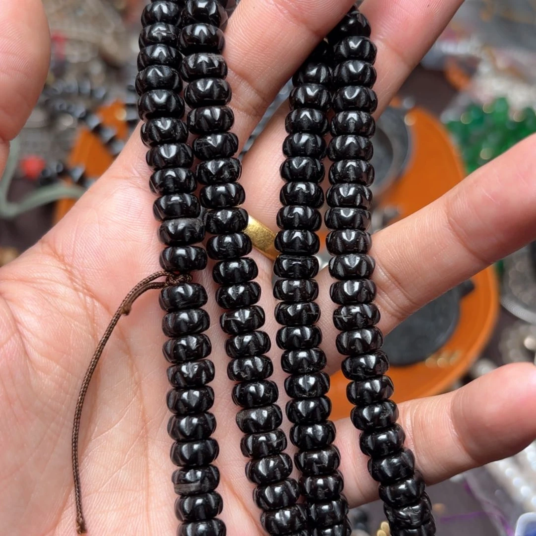 梓*&铜星月菩提吊坠项链