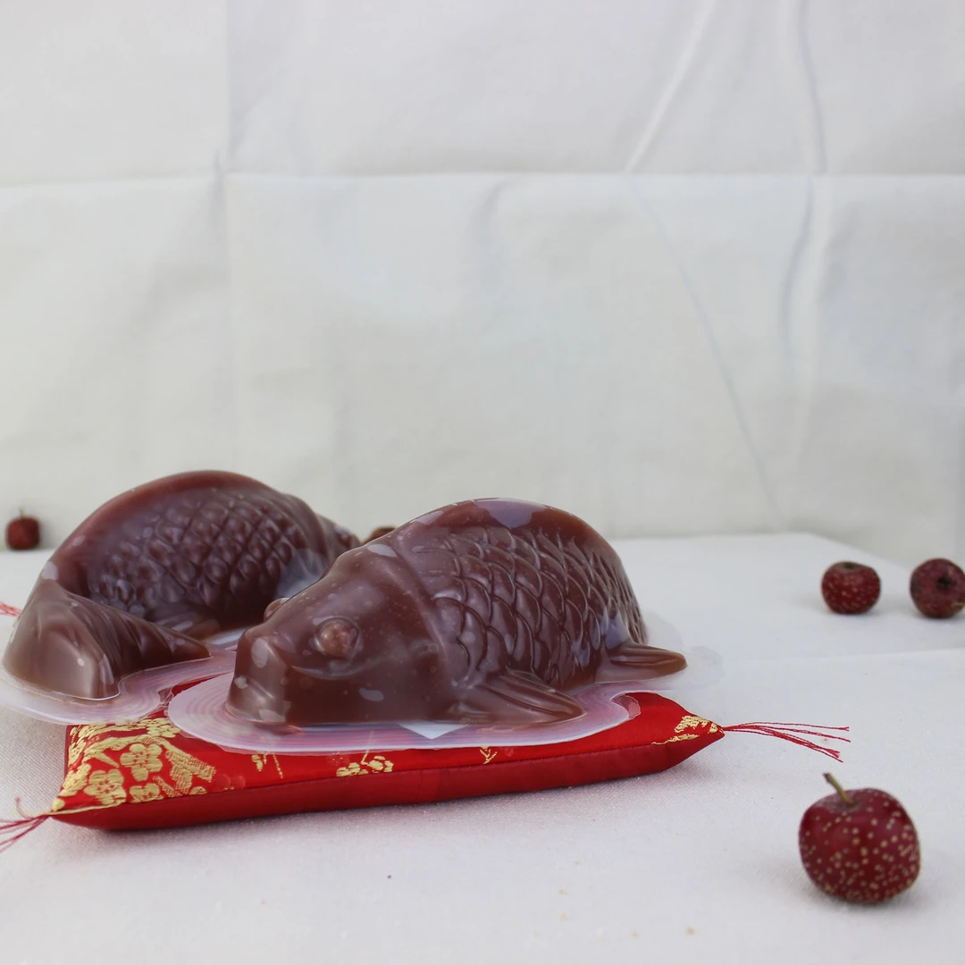 暖泉子山楂鱼500g蜜饯清原特产老式山楂卷儿时味道小时候野生