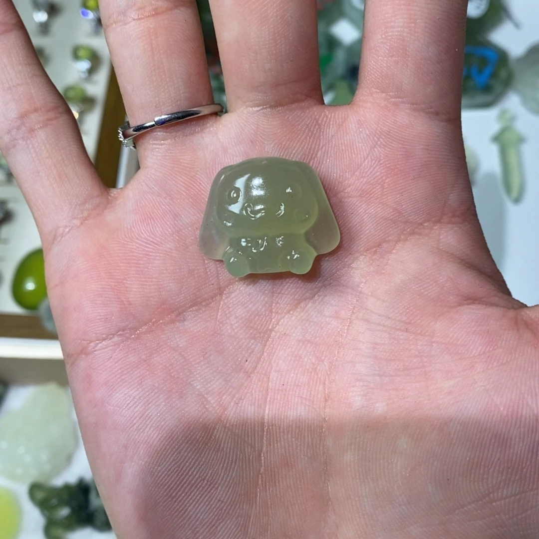 未镶嵌岫玉吊坠(不含链)