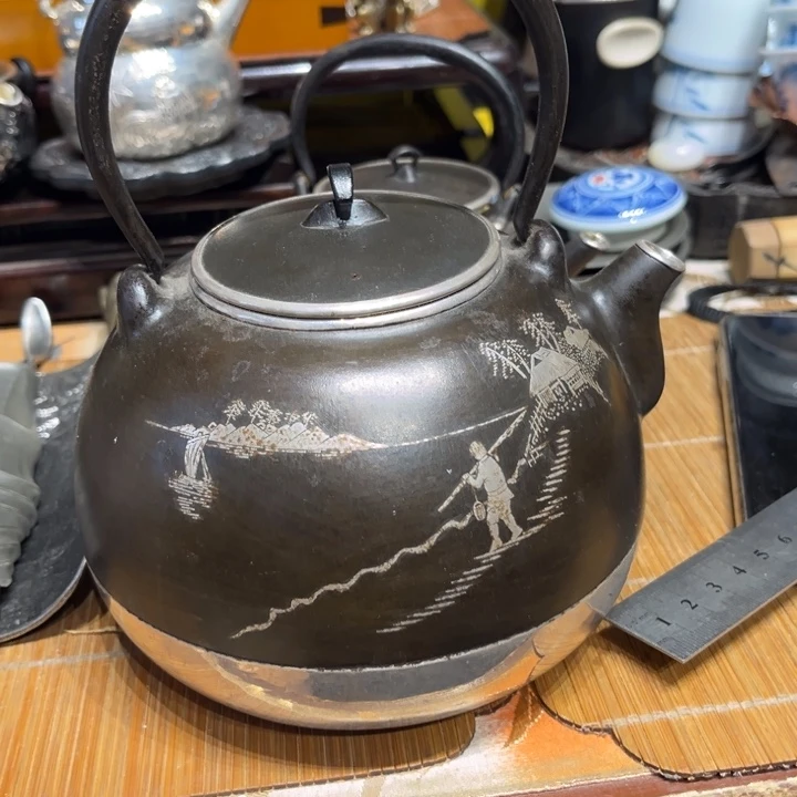 蜜安罐瓷香炉锡茶则1***好