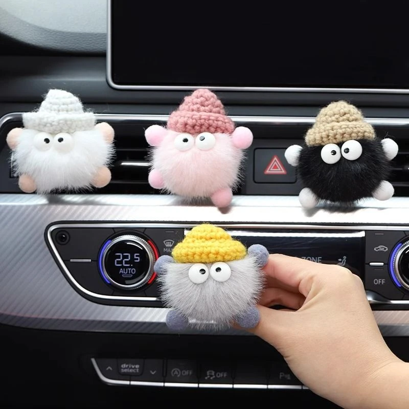 车载香薰高级出风口装饰汽车用品卡通可爱小摆件个性车用持久饰品