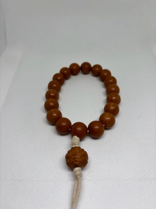 猴头手持光珠手串