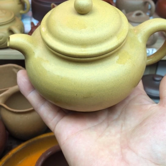 紫砂茶壶黄段泥掇只280豪升左右