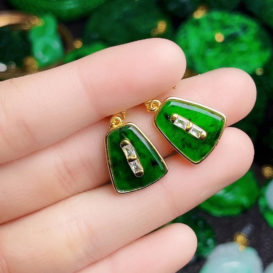 颈饰银S925镶嵌翡翠多样性