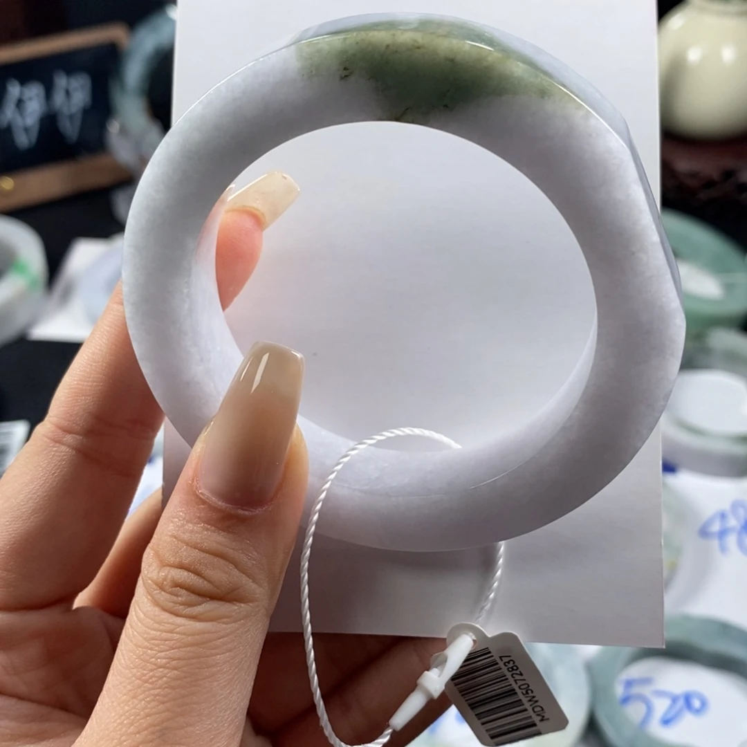 未镶嵌翡翠手镯定制翡翠基地质检发货