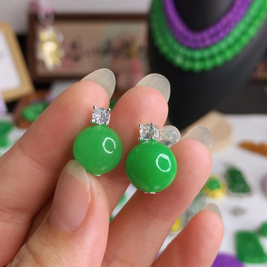 翡翠未镶嵌颈饰柔*?非A476