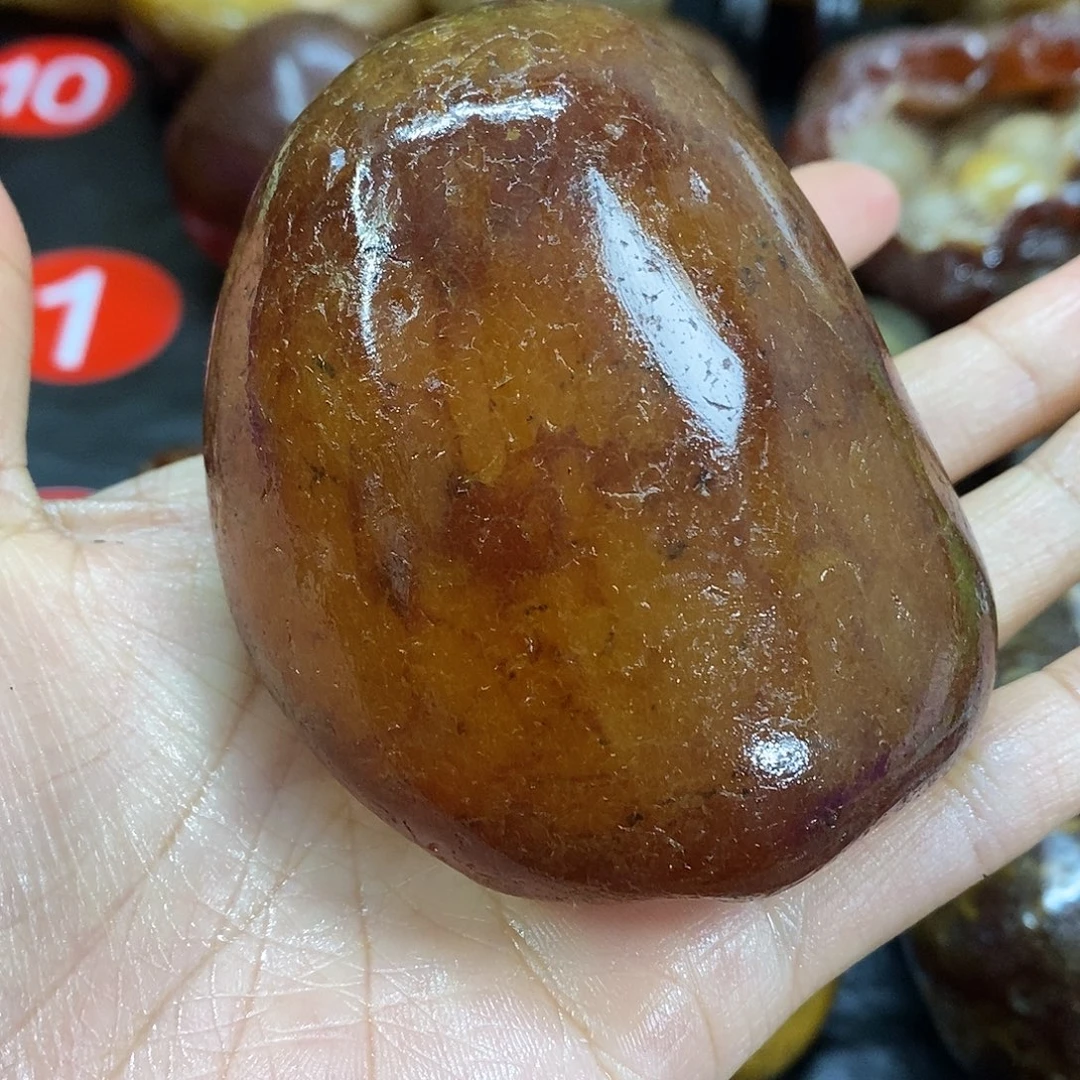 玛瑙/玉髓未镶嵌手把件