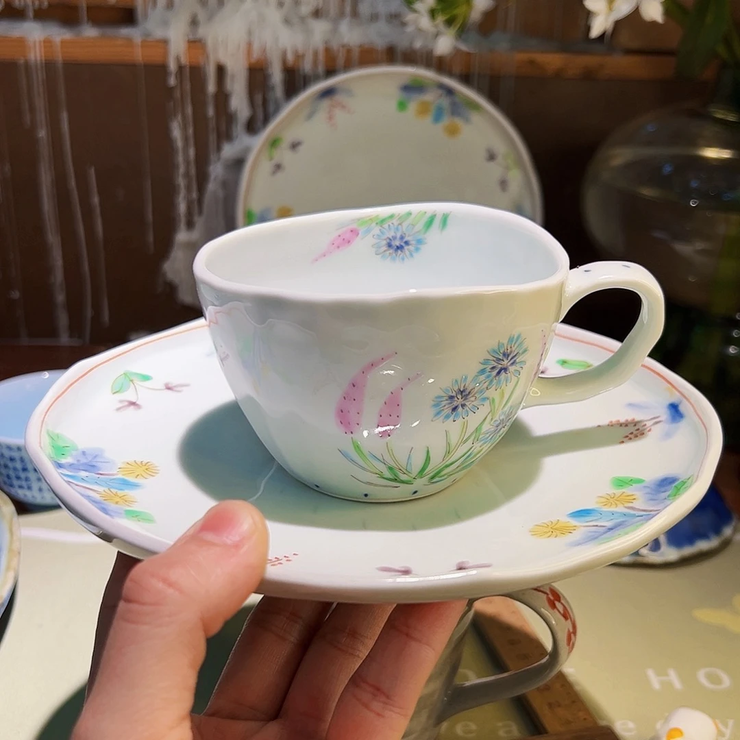洋*咖啡杯和茶杯是很配噢