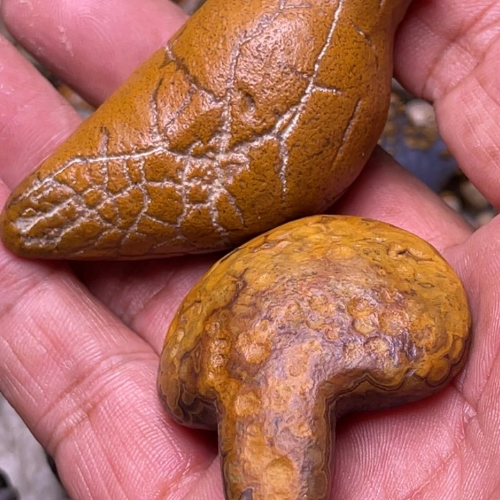 锦纶戈壁滩上的玛瑙石130