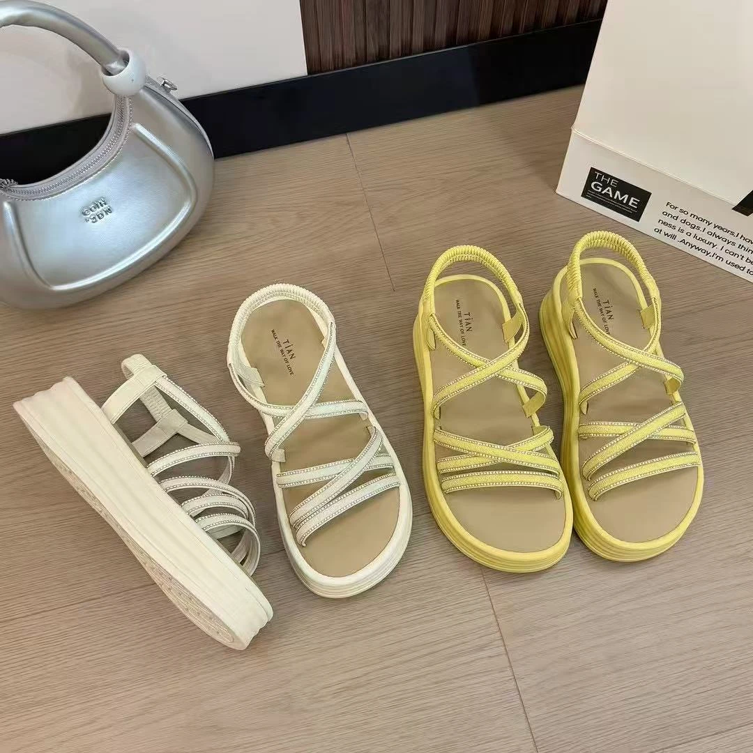 K985-6仙女风夏季外穿凉拖鞋