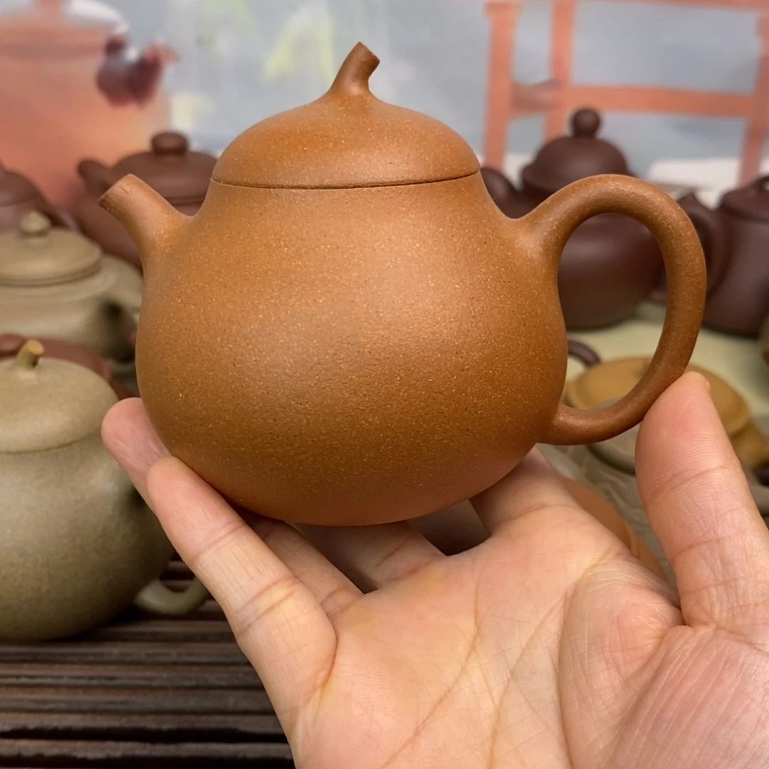 茶壶紫砂180cccc黄降坡茄瓜