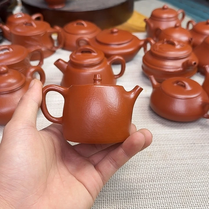 高***生紫砂壶全手工制作汉铎