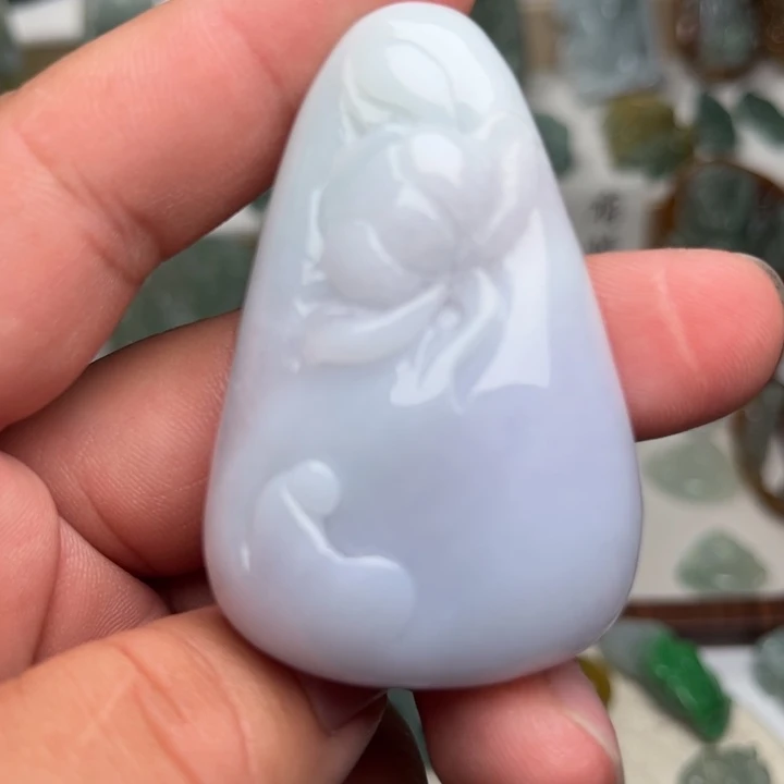颈饰未镶嵌翡翠悟道