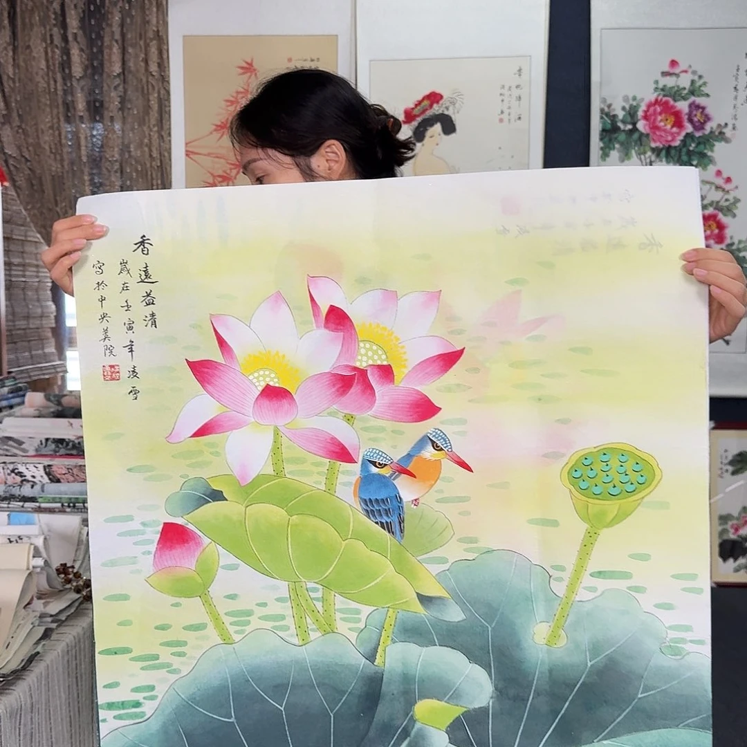 纯手绘的好看作品