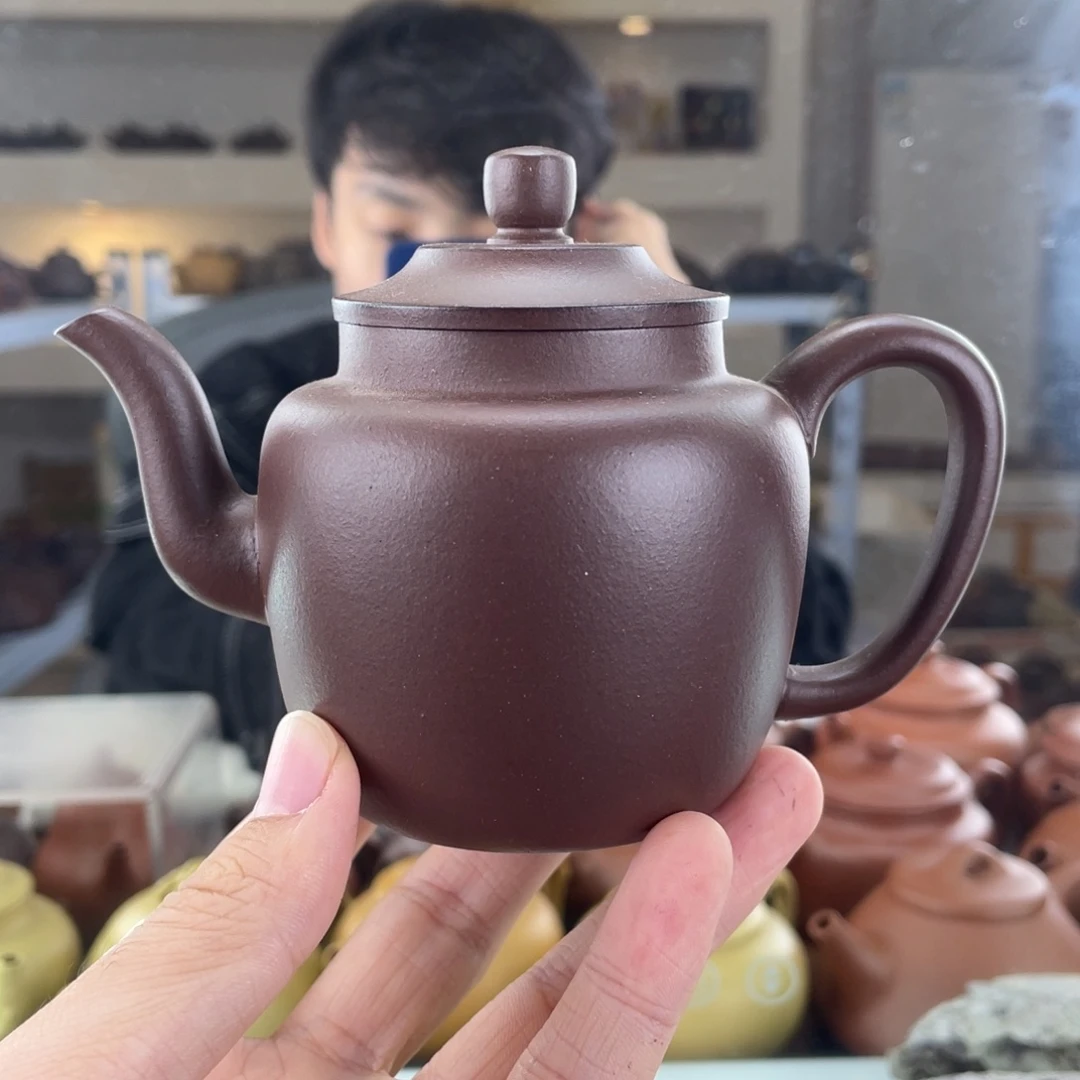 紫砂茶壶200cc底槽清茶壶