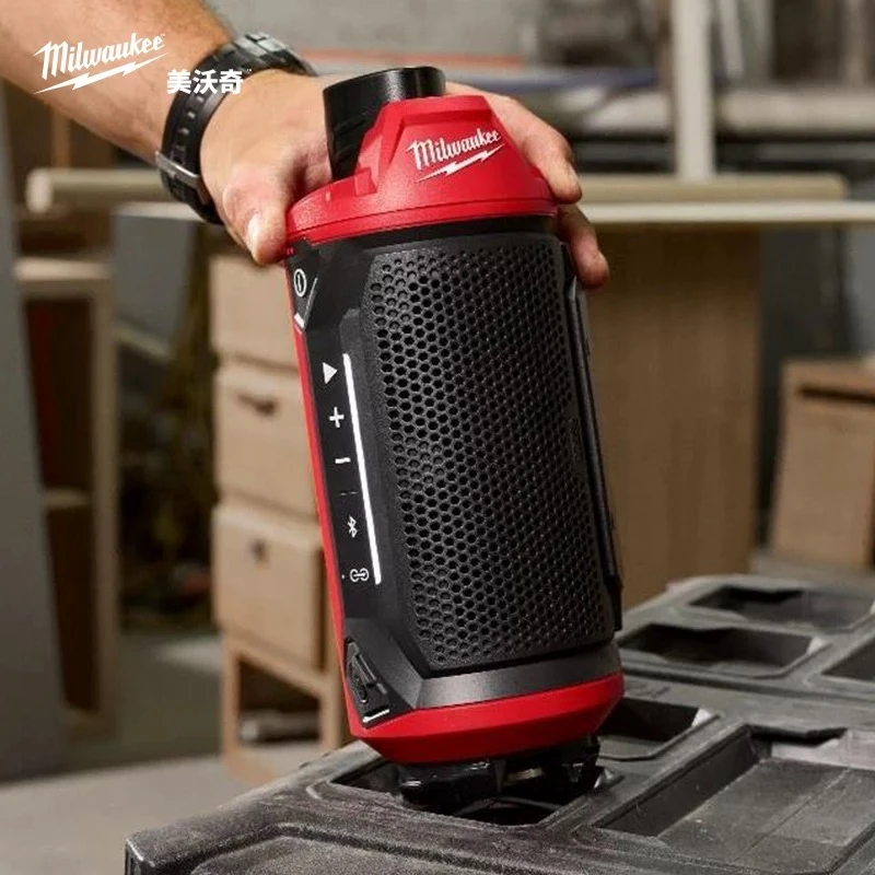 美沃奇milwaukee12V充电式便携式蓝牙音响M12SPEJSG2高音质