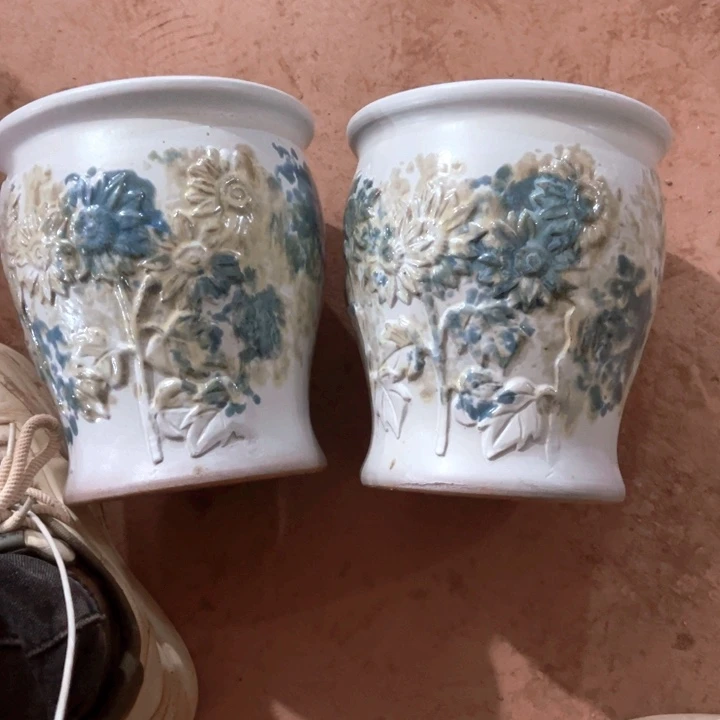 花盆紫砂口径19高度21两只正品