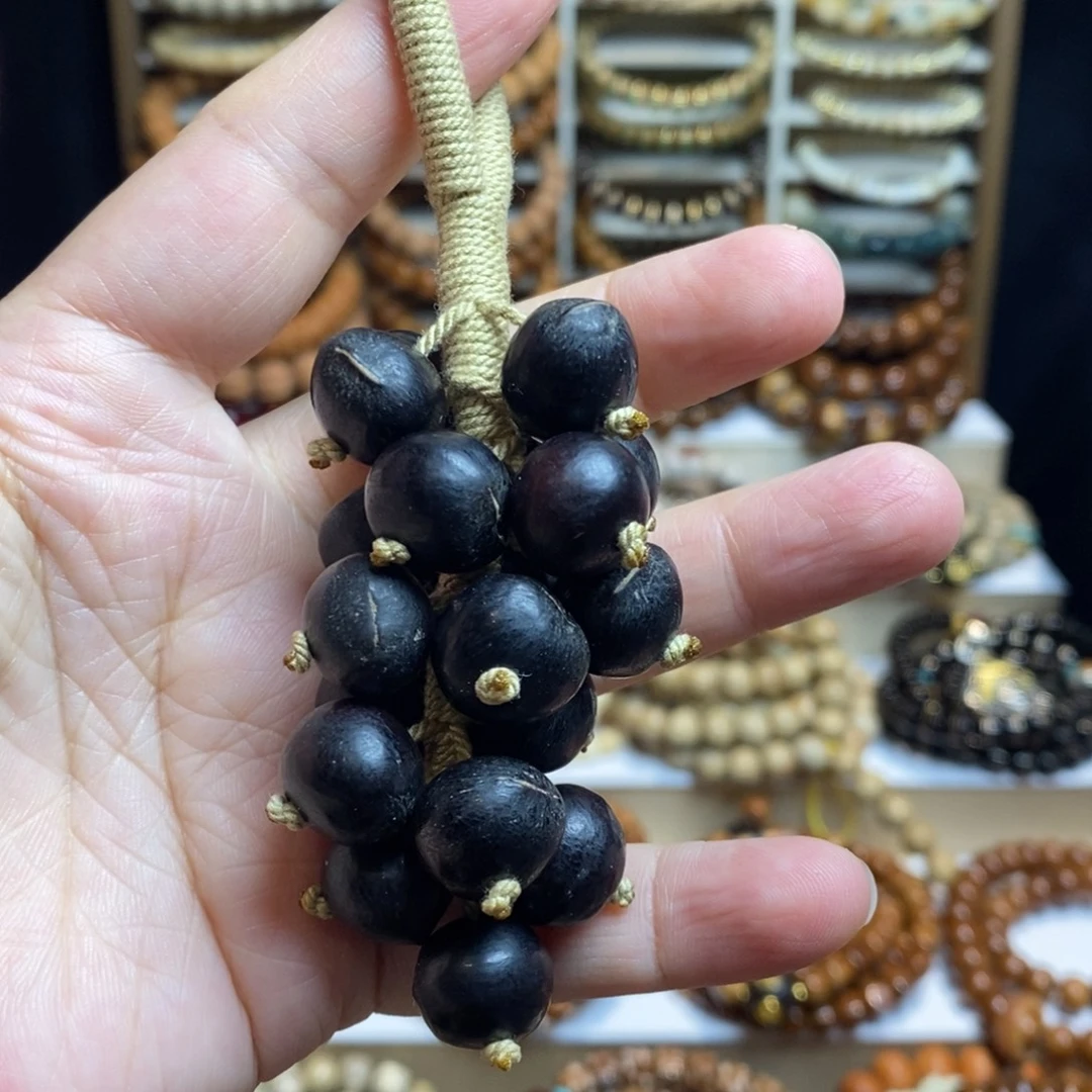 吊坠白玉菩提无患子菩提手把件包包挂件