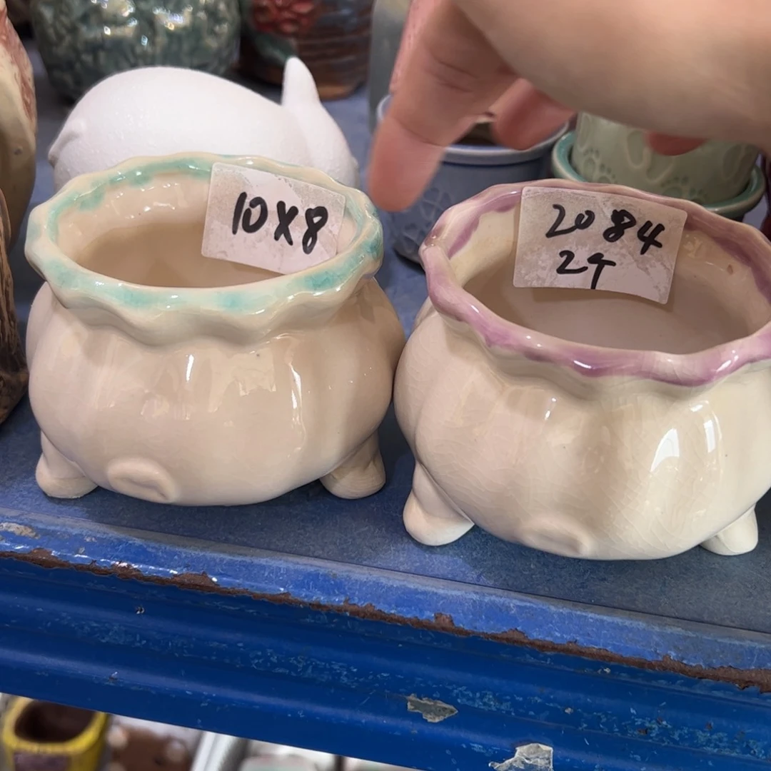 陶瓷多肉小花盆@@2084