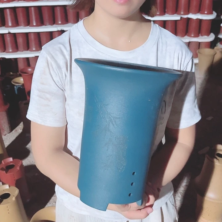 宜兴紫砂精品花盆