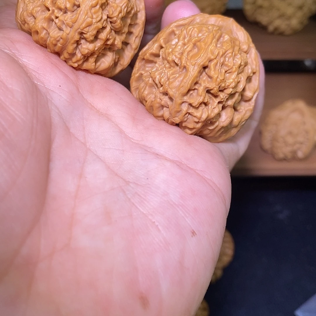 文玩核桃把件14南将石