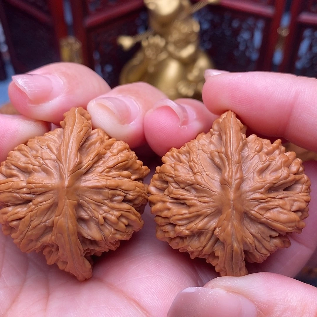 文玩核桃把件42.8全品绝配汉高楼