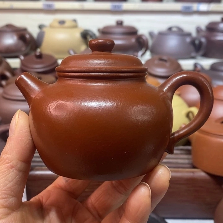 紫砂茶壶微瑕处理一把