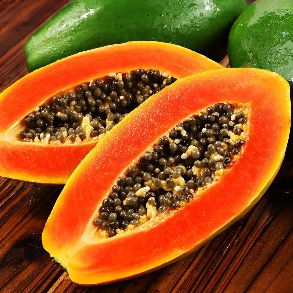 海南红心木瓜自然熟冰糖心新鲜水果牛奶木瓜青皮炖汤