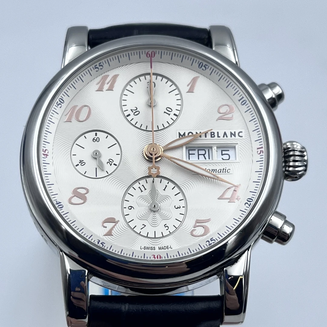 95新 Montblanc/万宝龙 明星traditional系列自动机械表径39mm