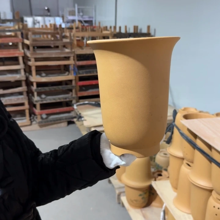 紫砂花盆包邮包破损