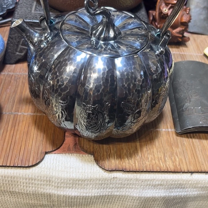 阿***呀铜中古工艺品摆件
