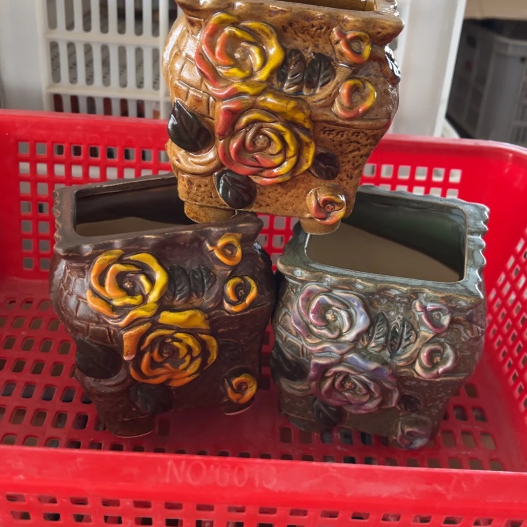 粗陶多肉花盆花盆