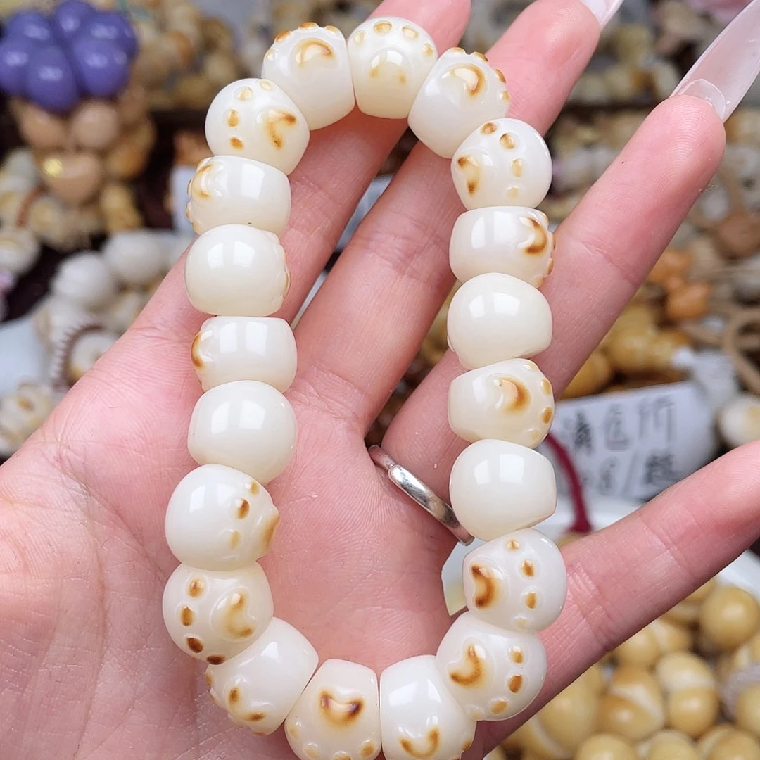 吊坠白玉菩提成品c