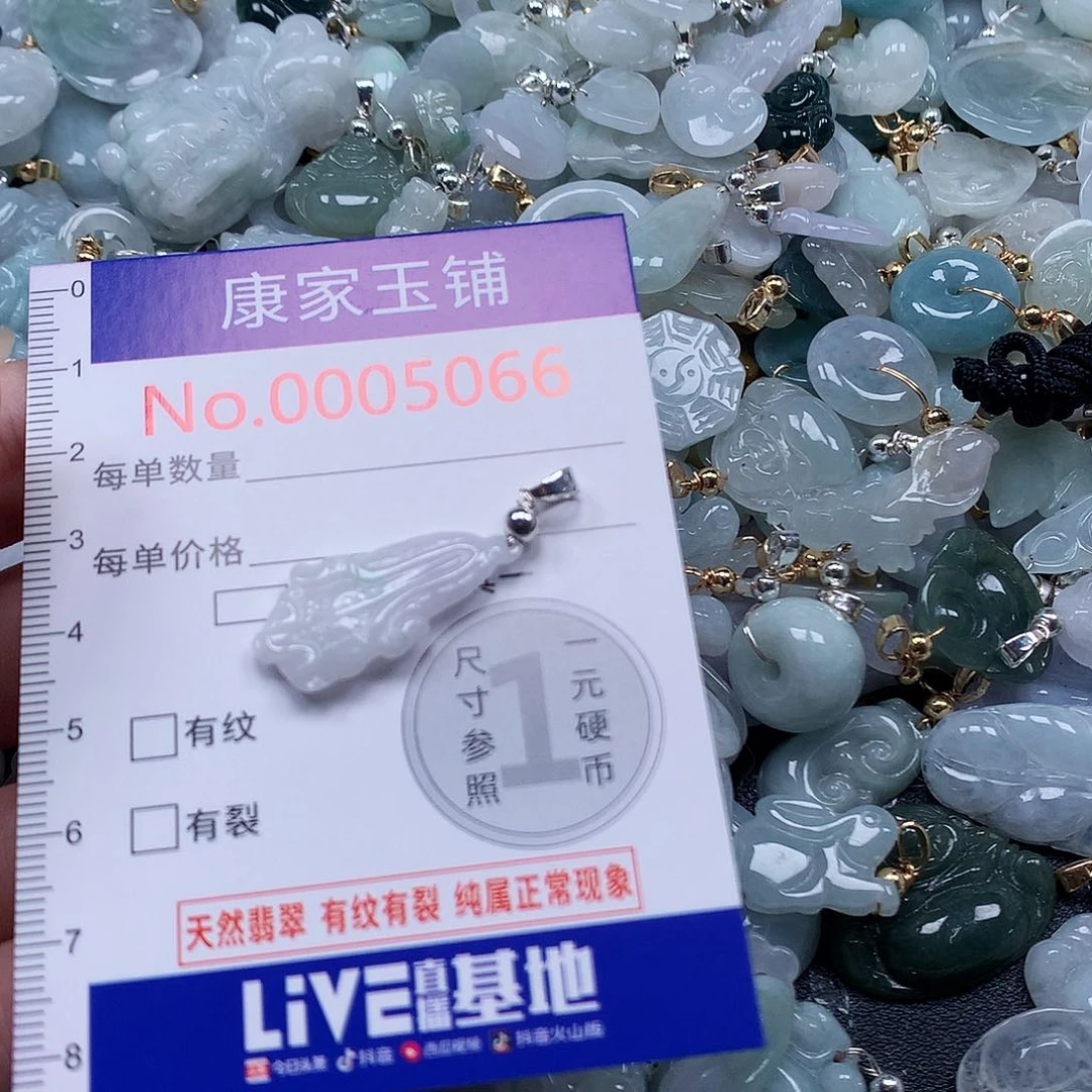 颈饰未镶嵌翡翠y