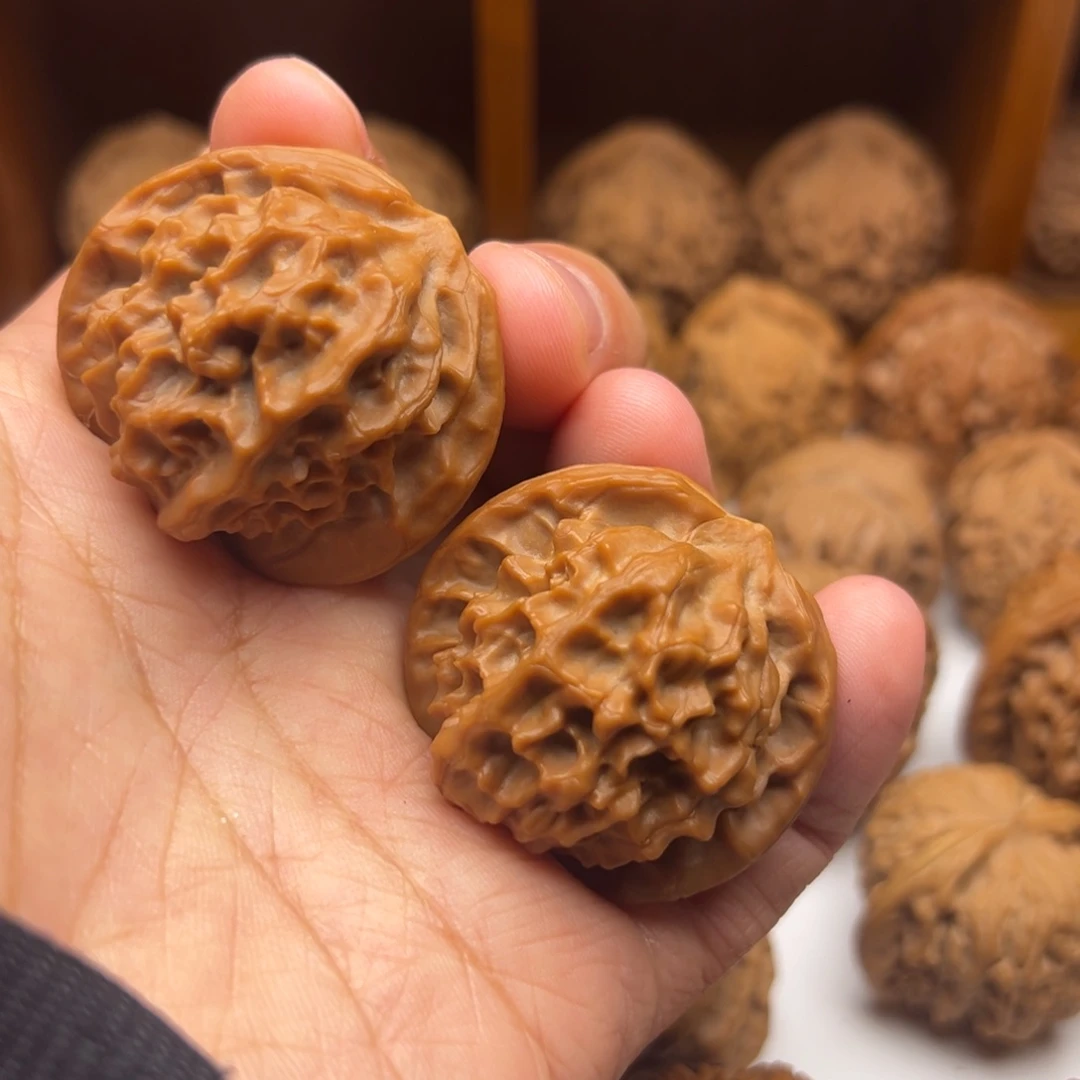 文玩核桃吊坠41尺全品龙鳞
