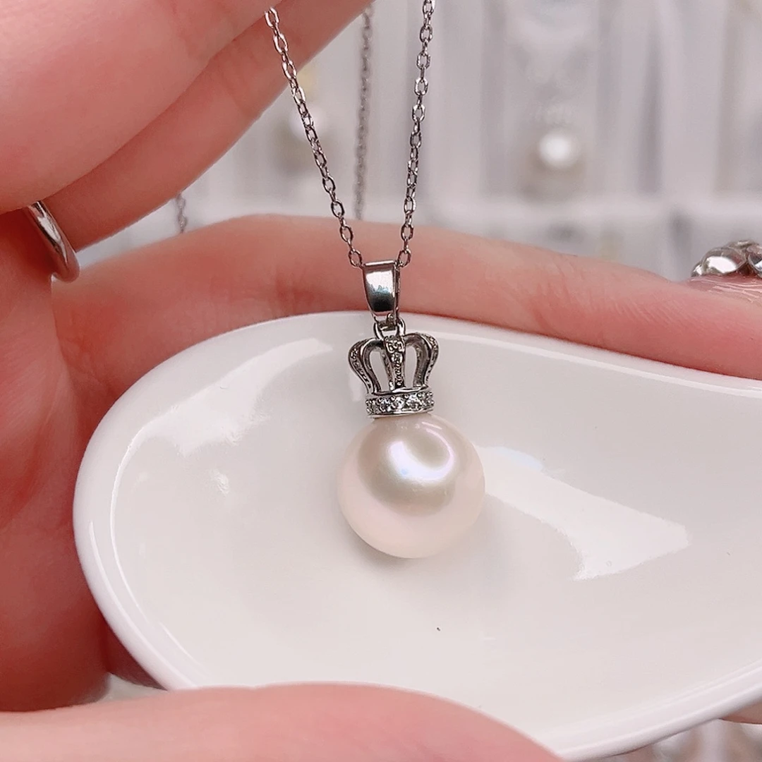 淡水珍珠未镶嵌吊坠(赠链)